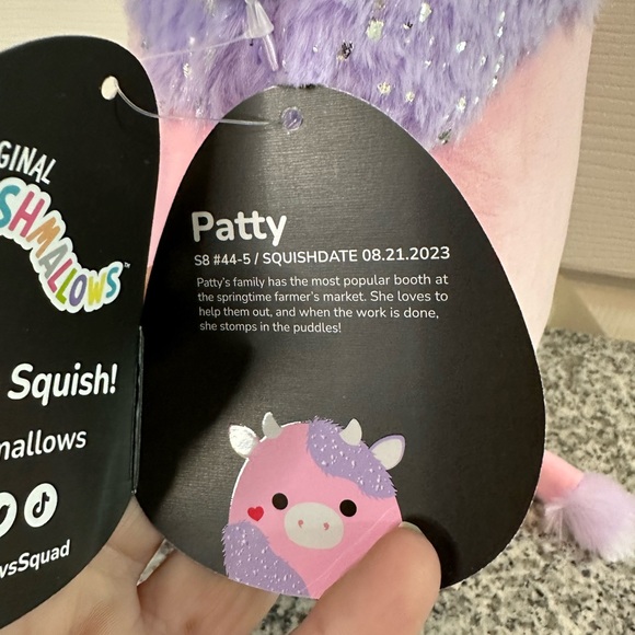 NWT 8” Patty Select Series Squishmallow - Picture 4 of 4
